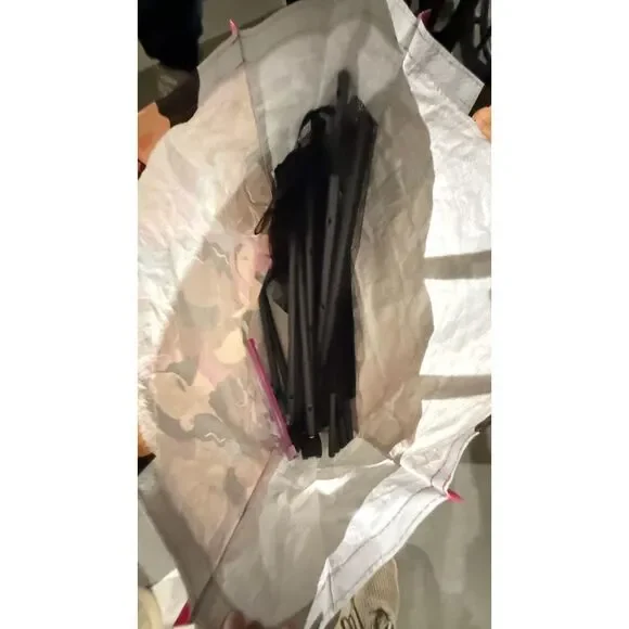 Whitmor 5-Tier Double Sided Rolling Shoe Rack – Gunmetal - Picture 2 of 2